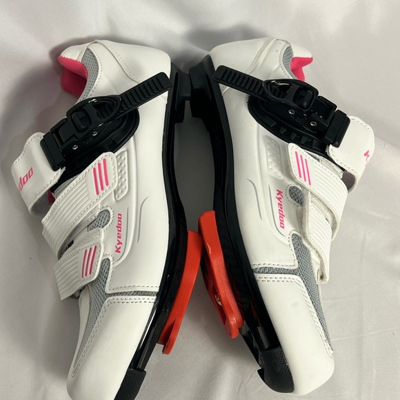 Kyedoo Women’s EU 39 White/pink Clip in the cycling shoes for Peloton - Picture 10 of 10